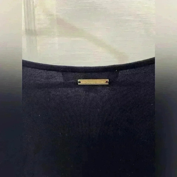 Michael Kors black sheer double lined‎ front fancy tank top size 3X - Picture 8 of 10